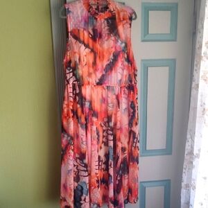 Torrid Colorful Sleeveless Dress